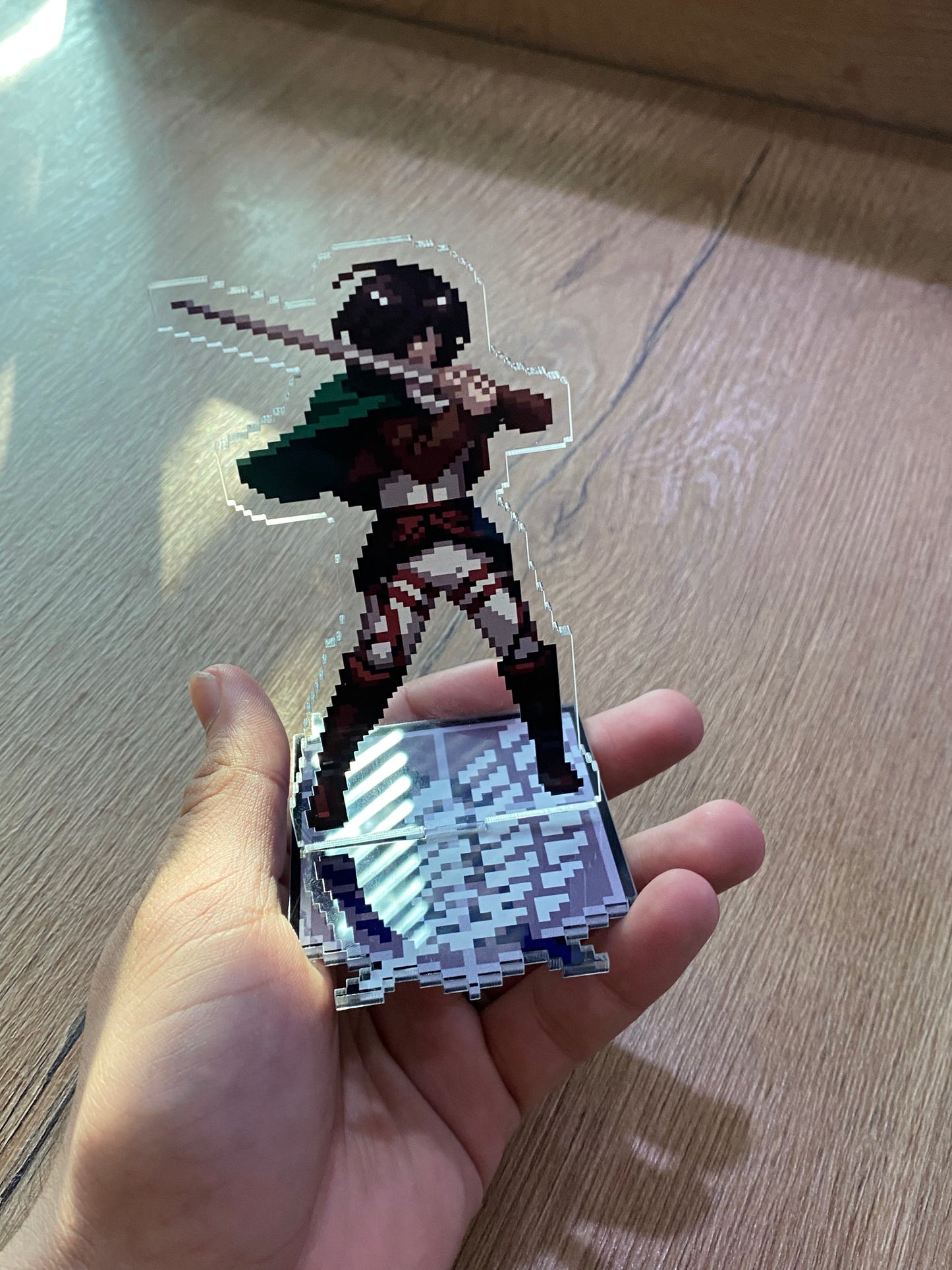 Mikasa pixel acrylic standee