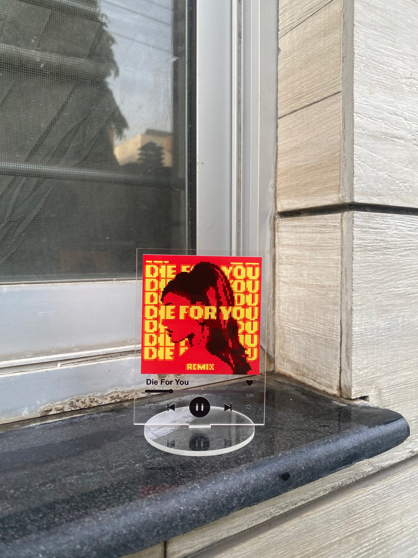 Die for you spotify acrylic standee