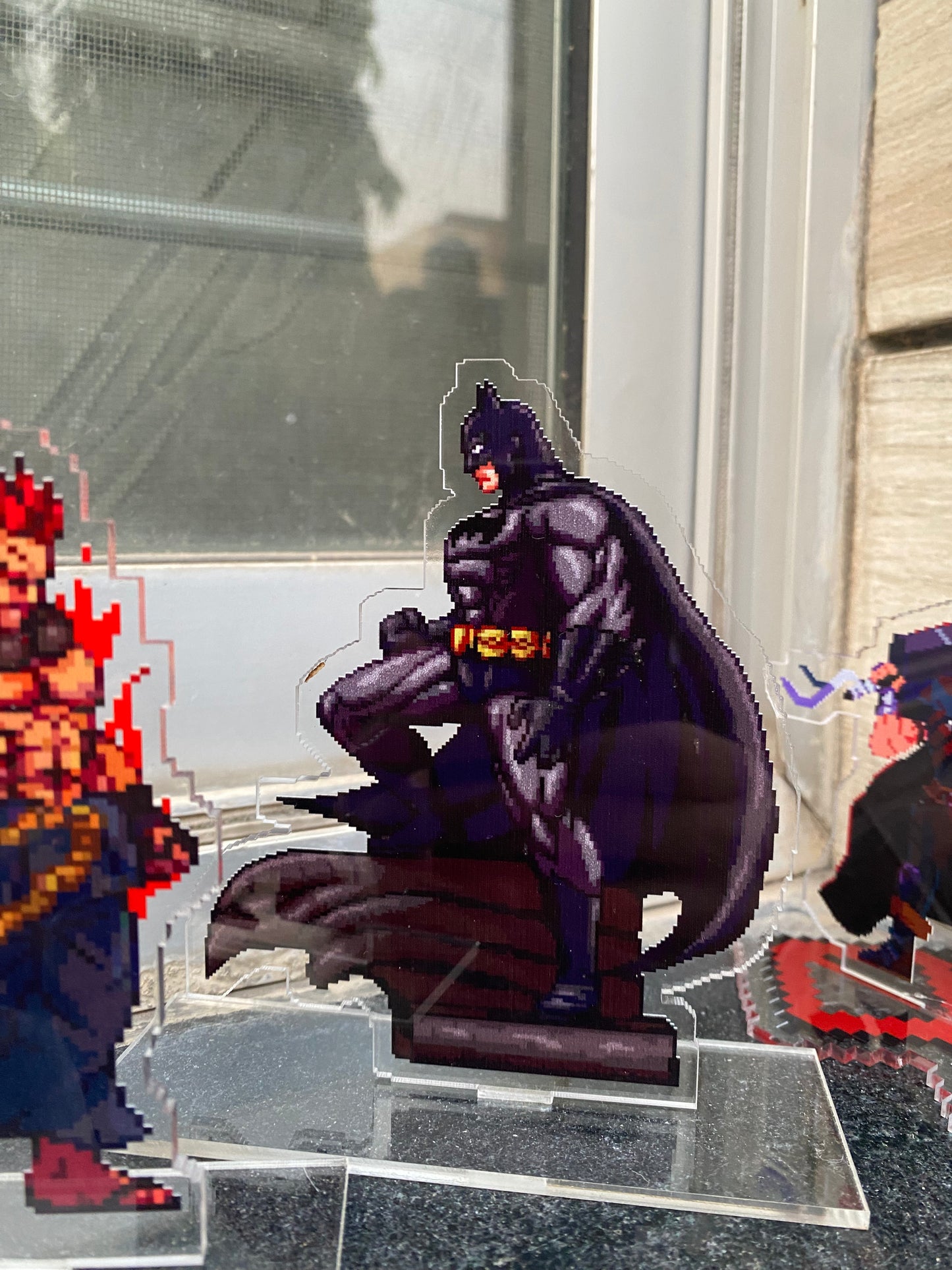Batman pixel acrylic standee