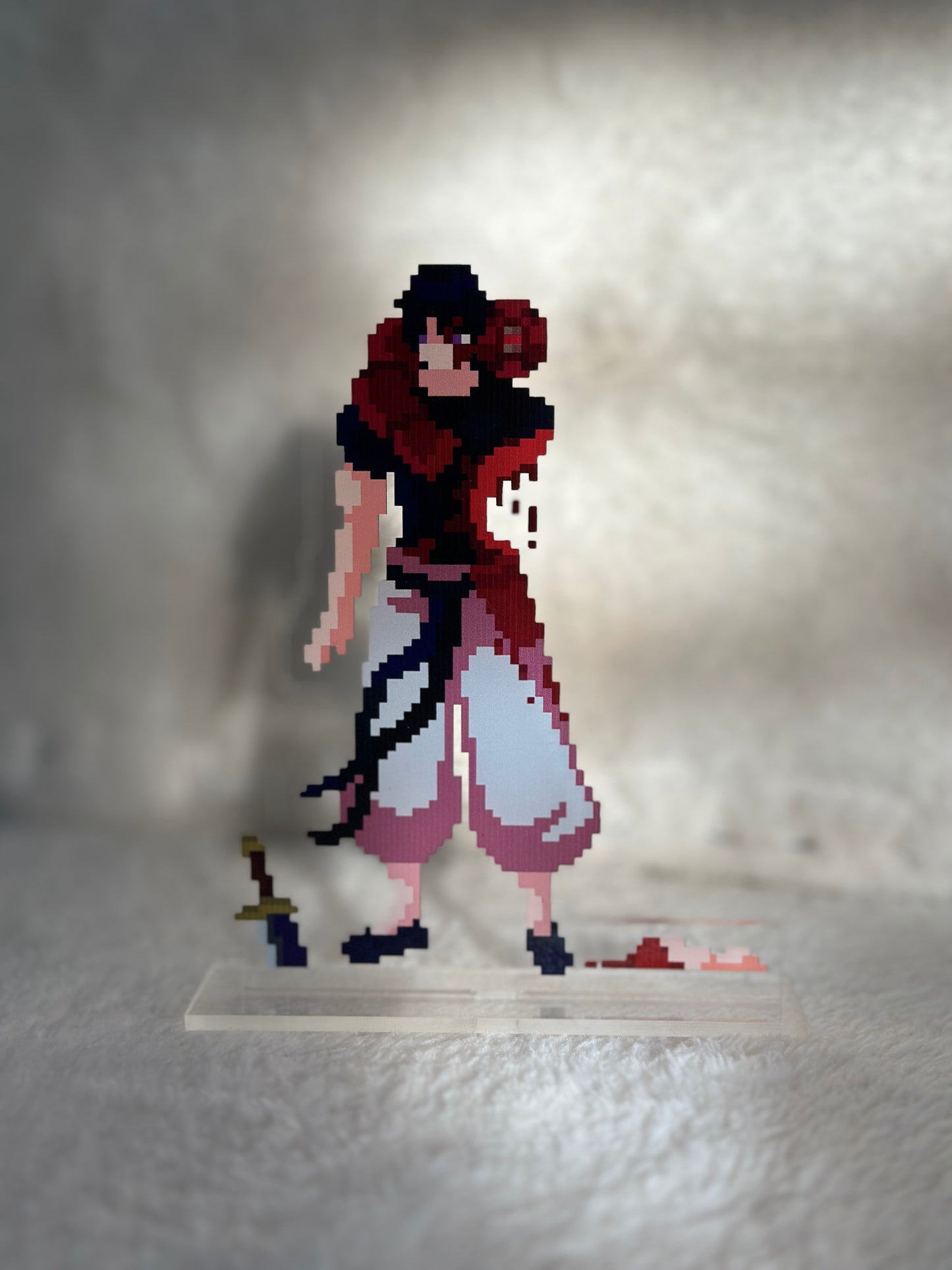 Toji fushiguro injured acrylic pixel standee