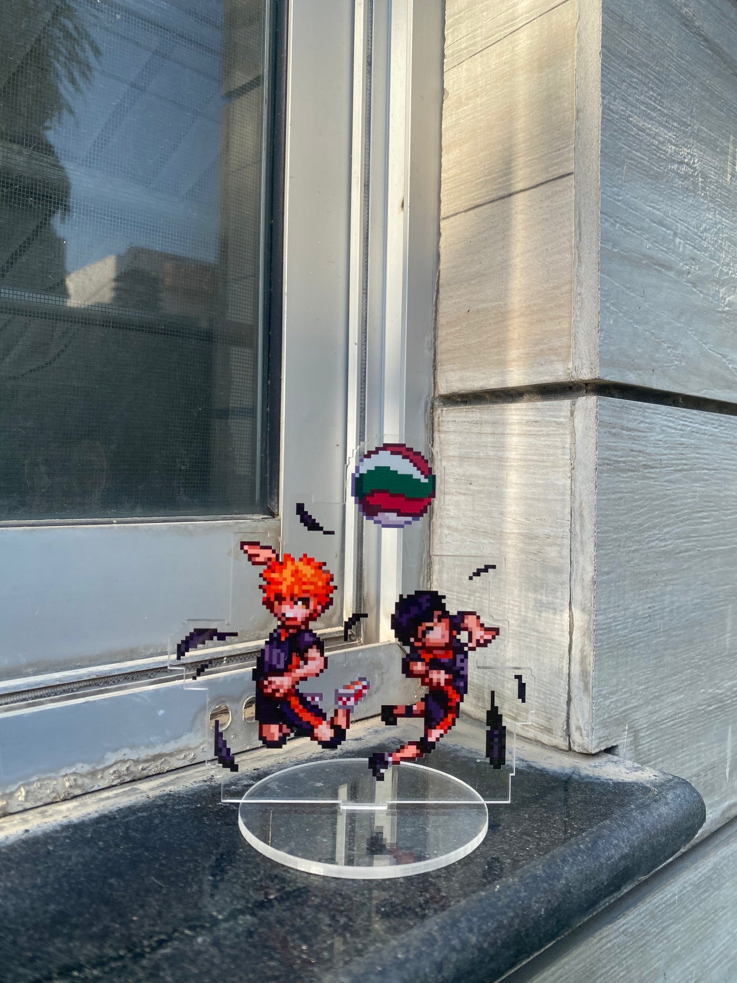 haikyu acrylic pixel standee