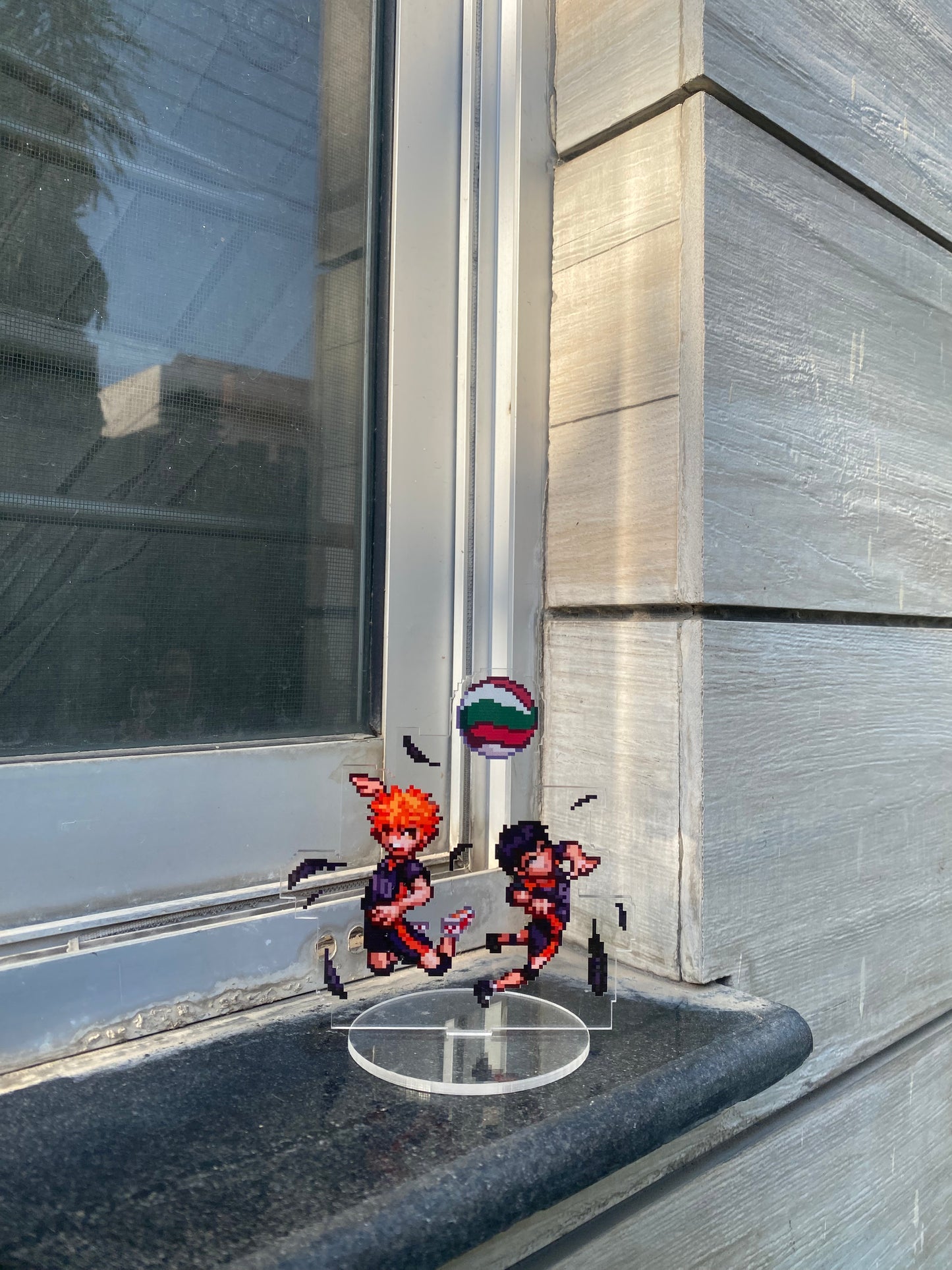 haikyu acrylic pixel standee