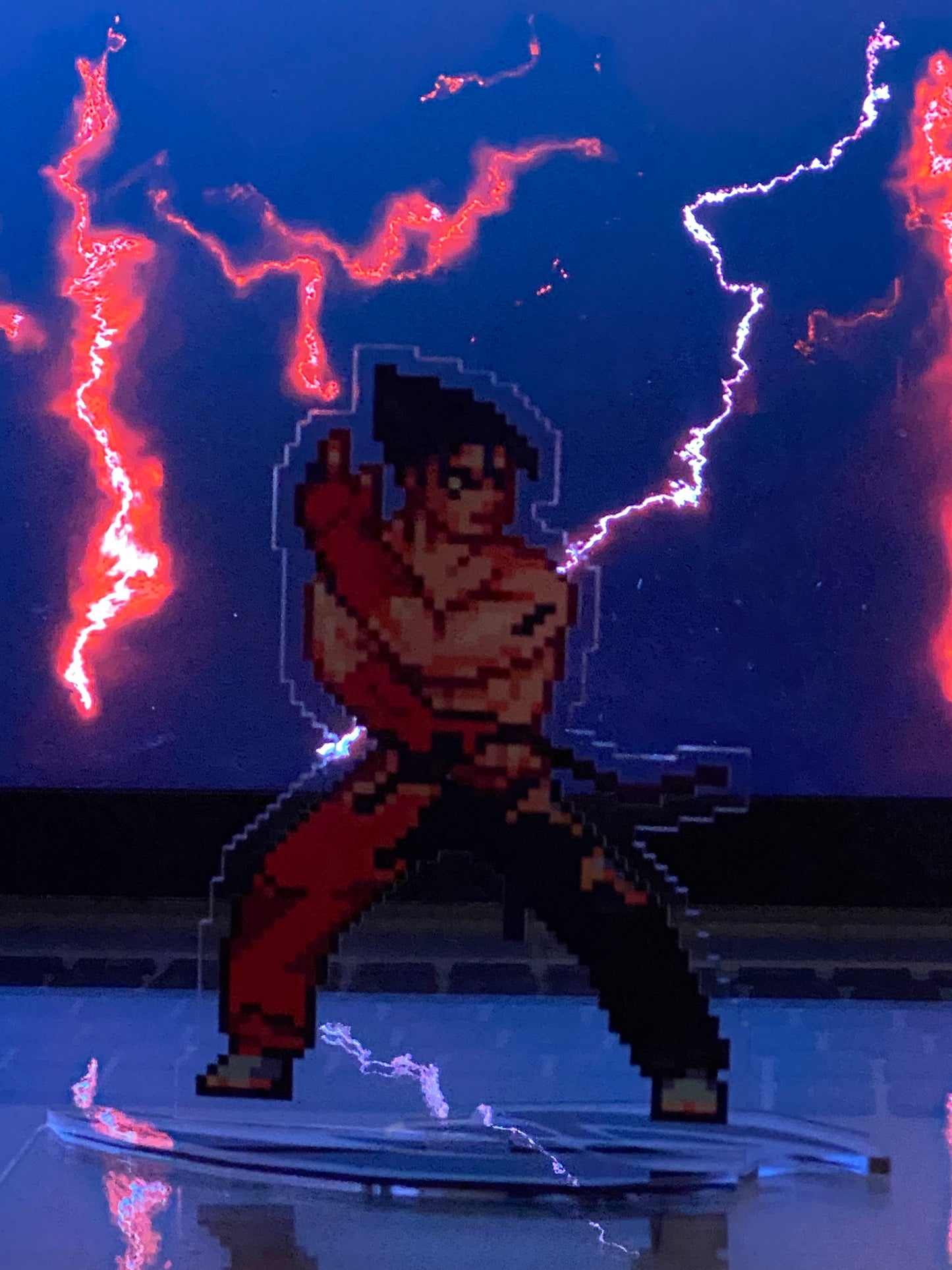 Jin kazama pixel standee