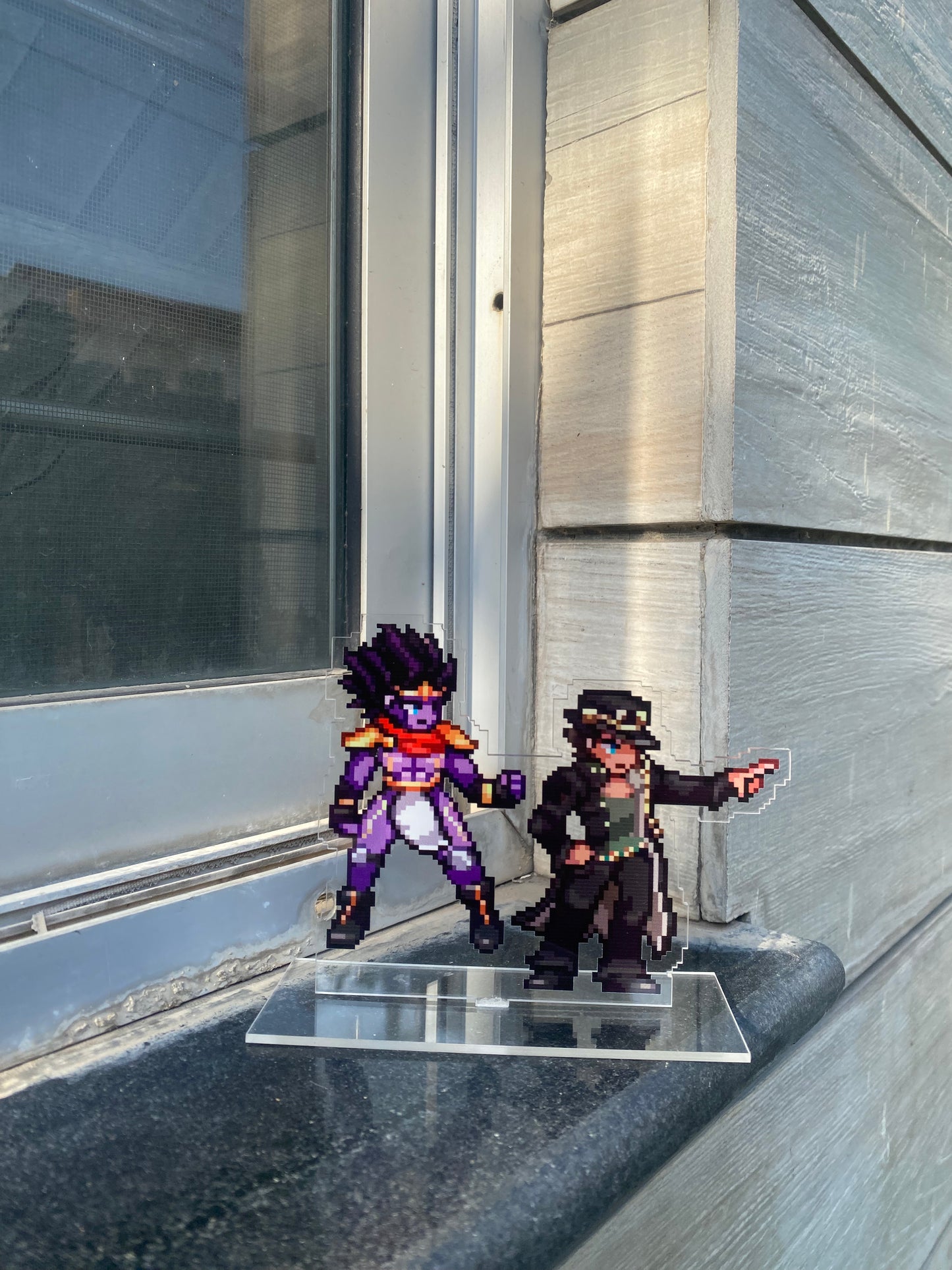 Jotaro pixel acrylic standee