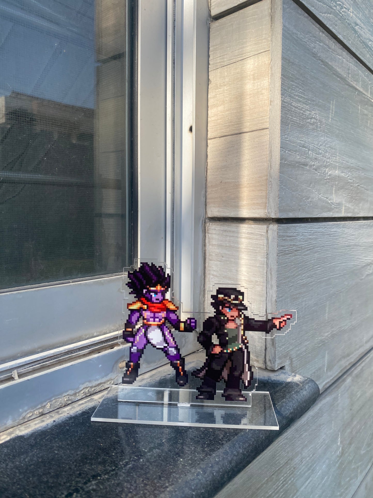 Jotaro pixel acrylic standee