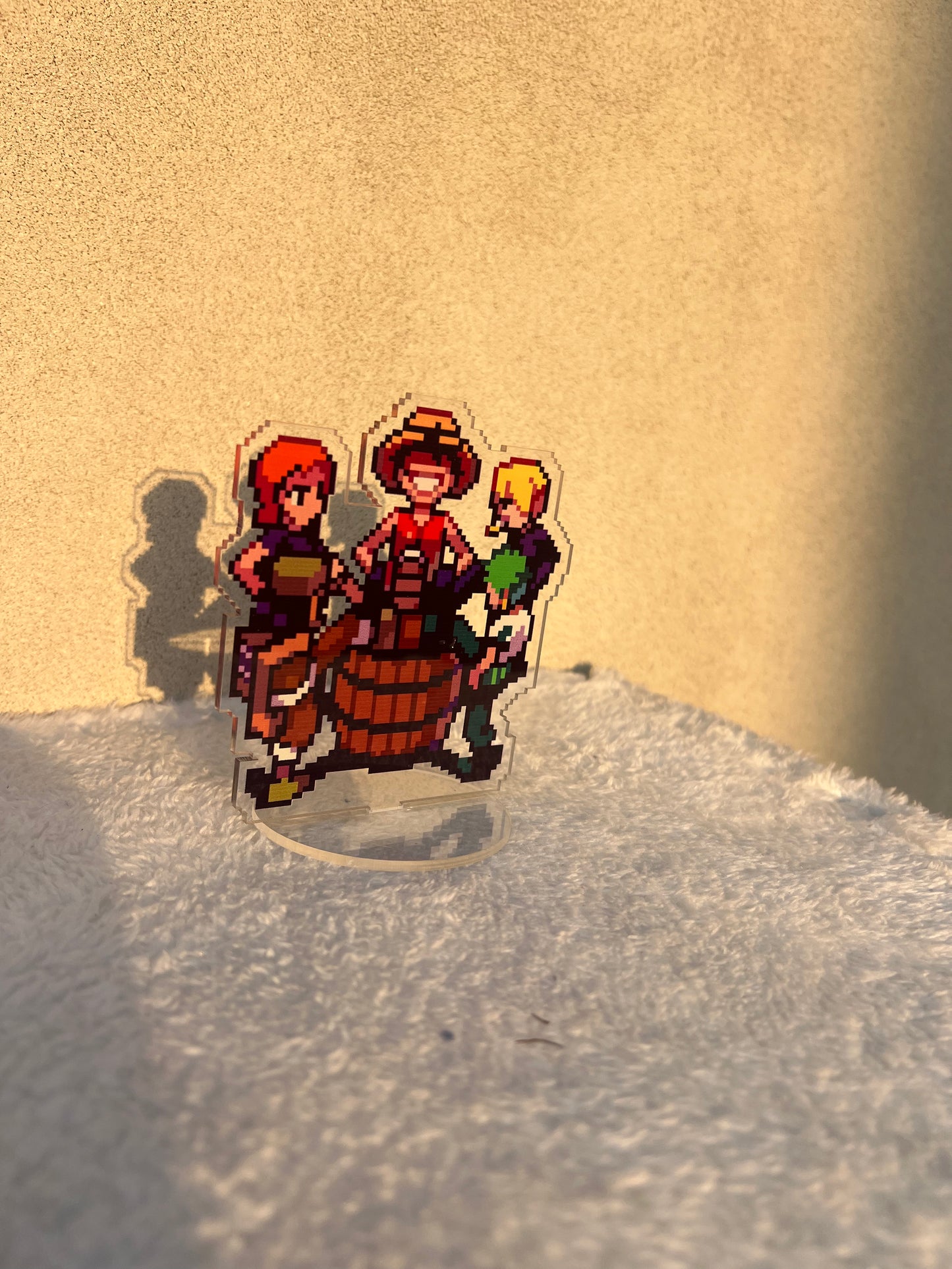 Luffy and his friends acrylic standee