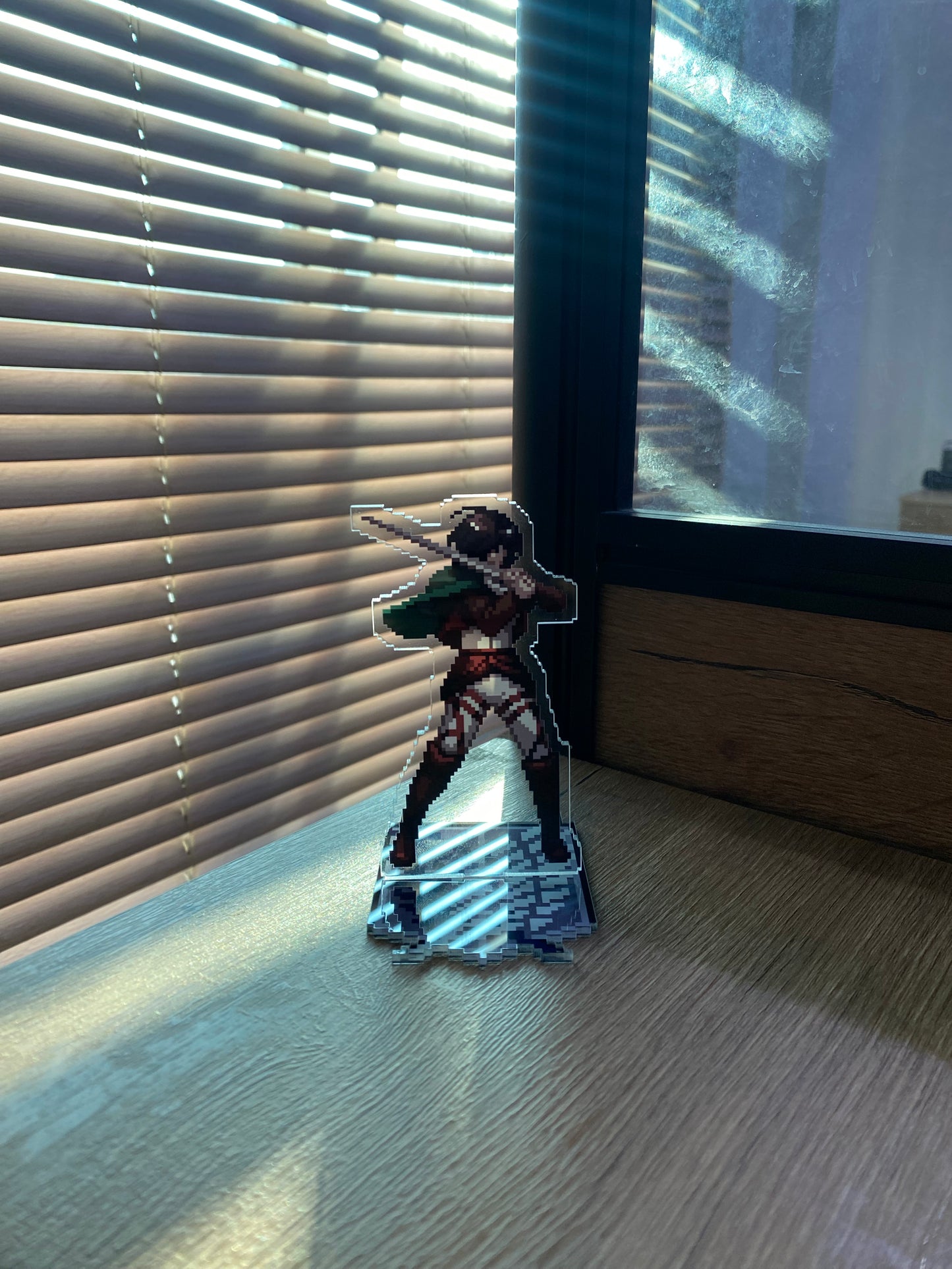 Mikasa pixel acrylic standee