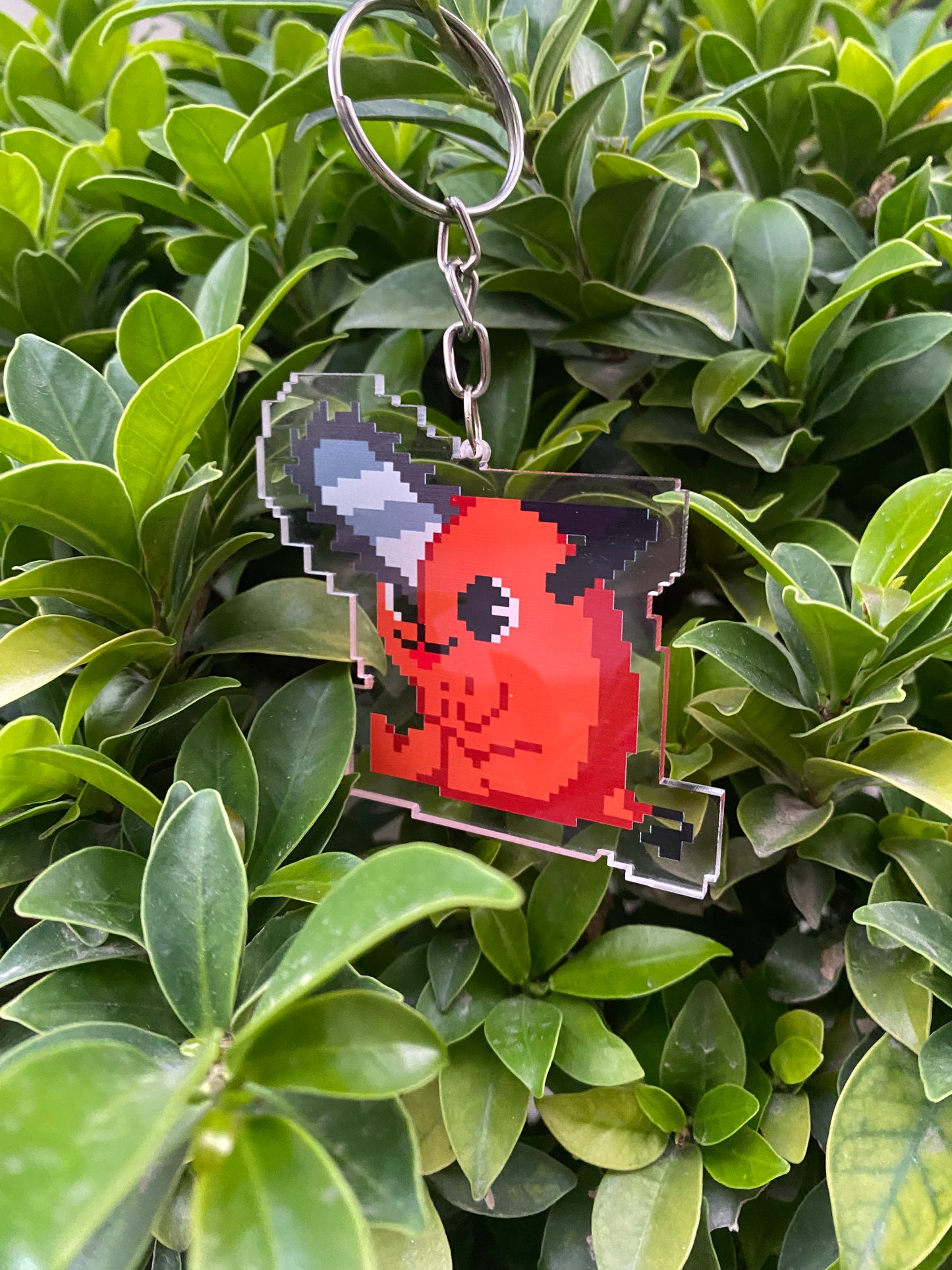 Cute Pochita acrylic keychain