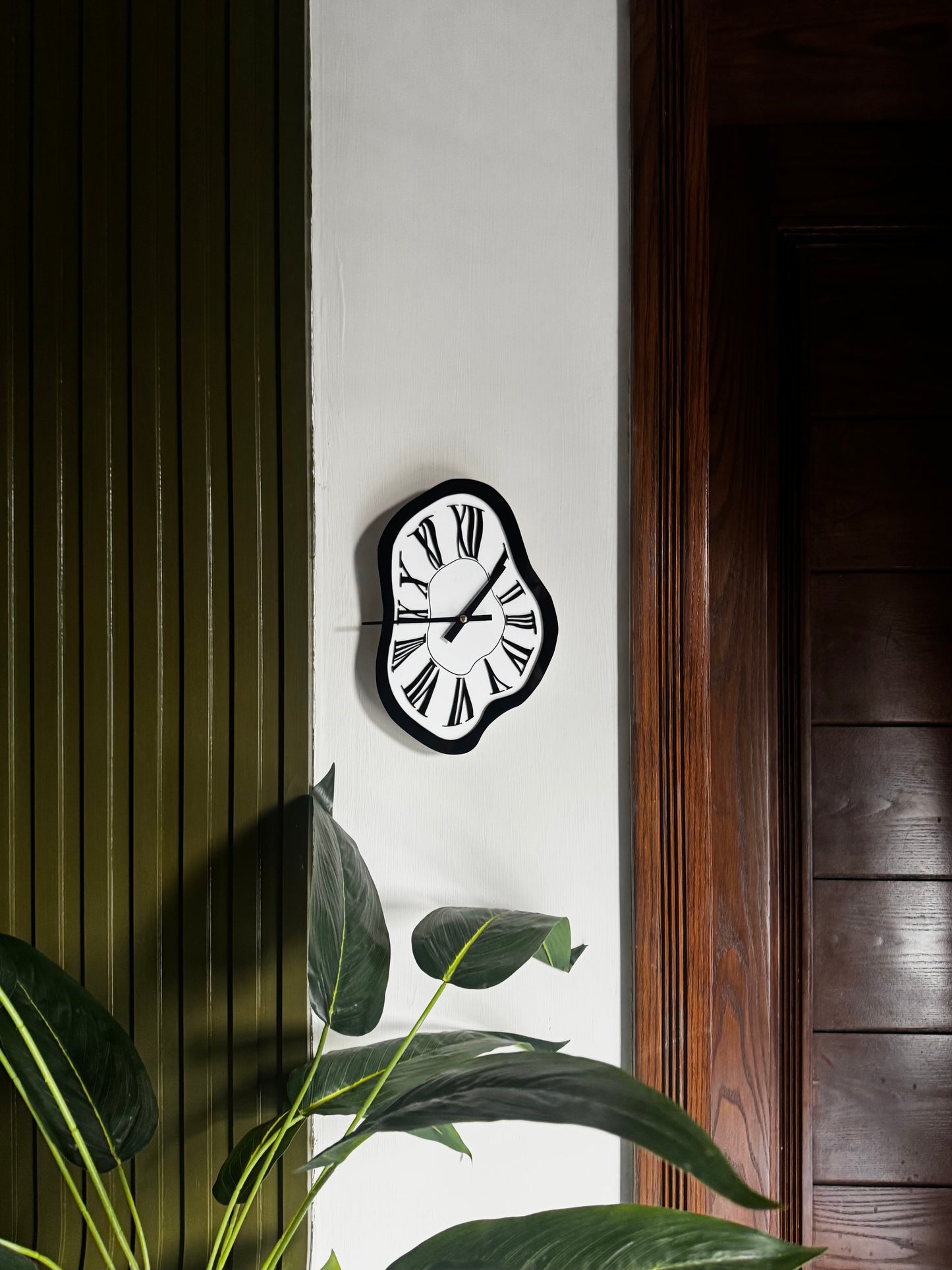 Melted clock