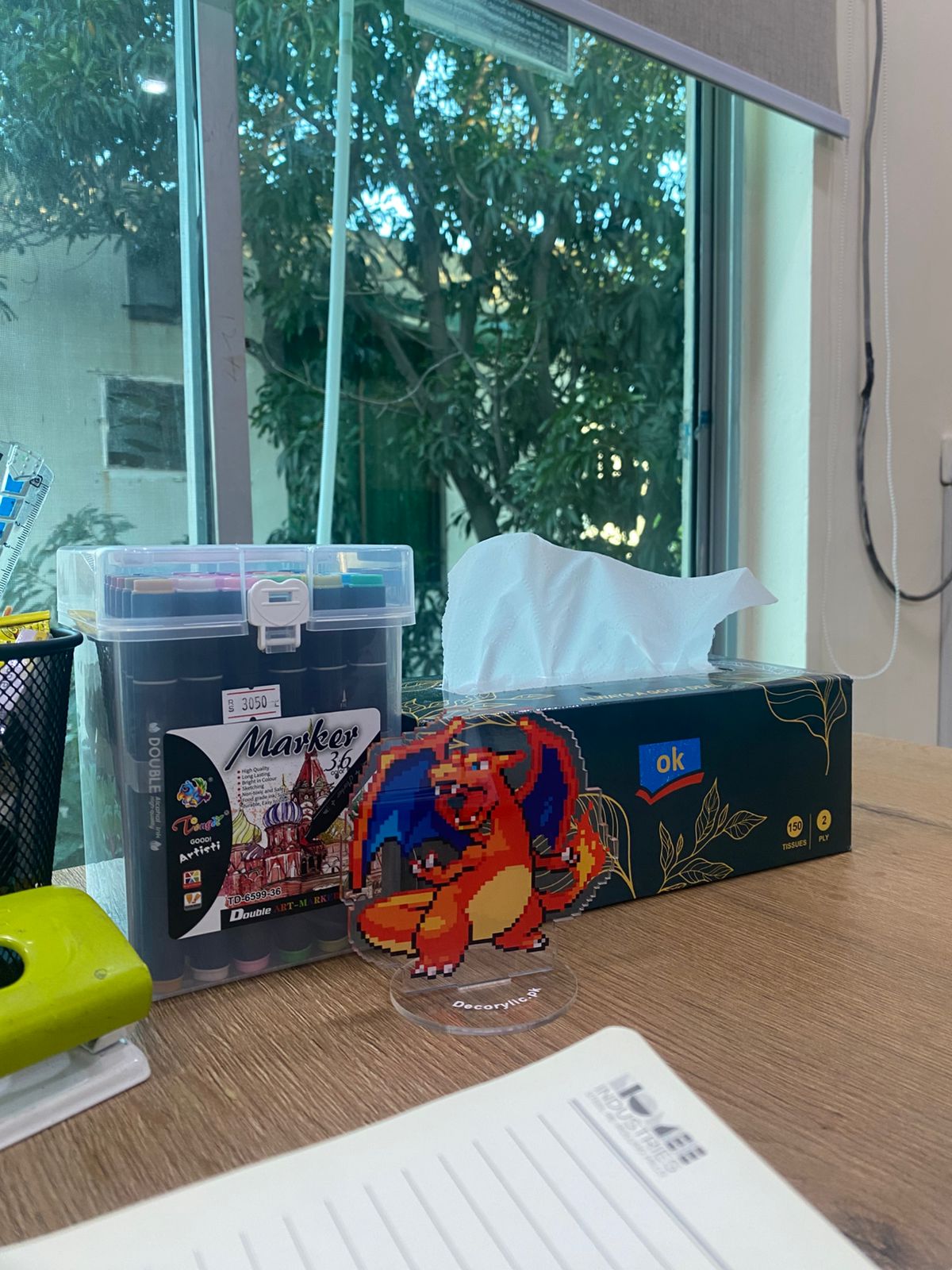 Charizard pixel standee