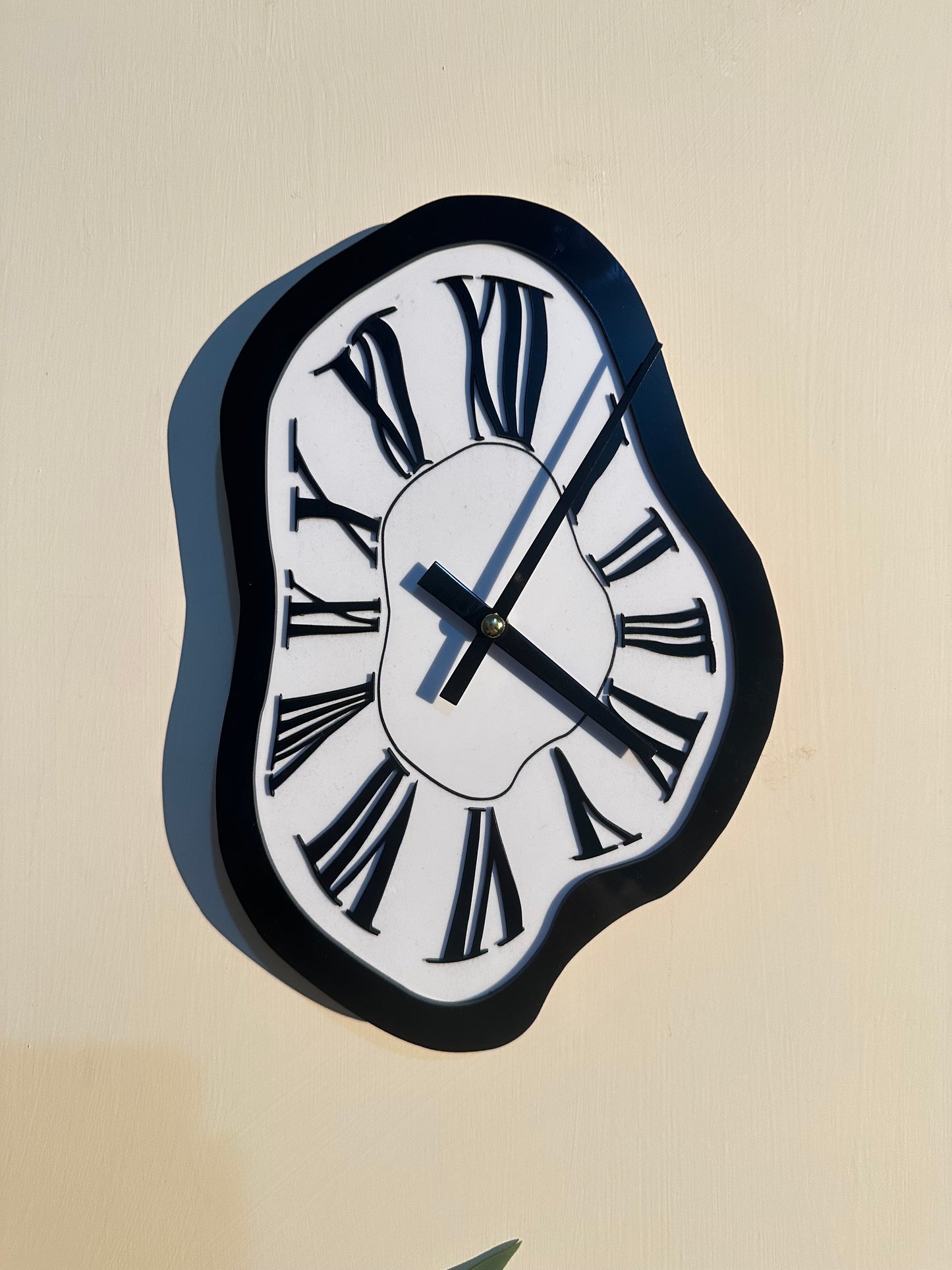 Melted clock
