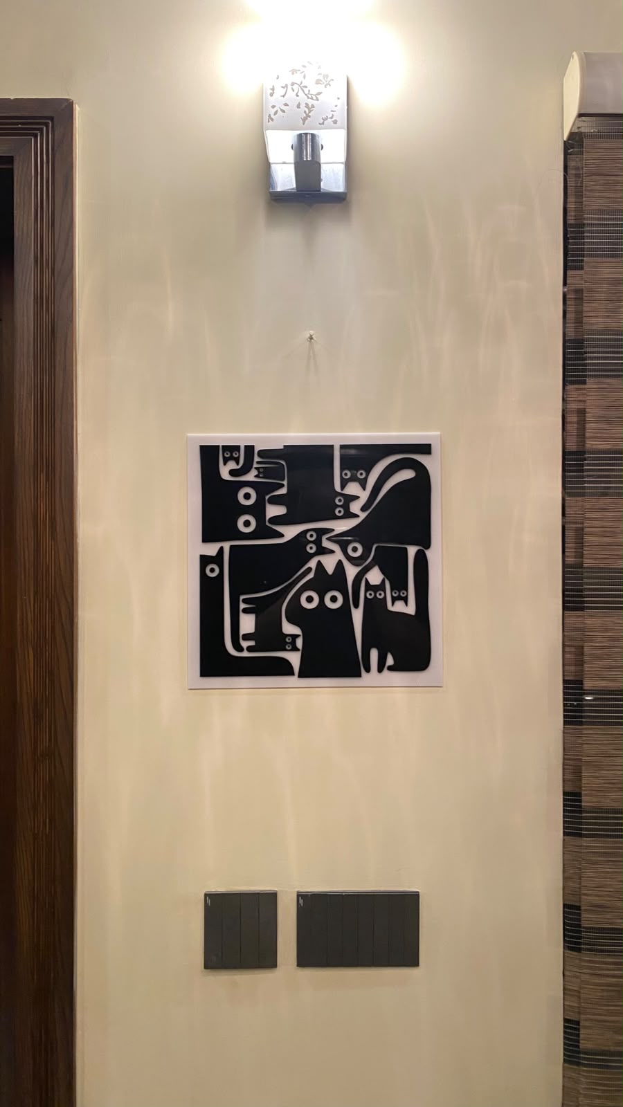 Cat Abstract wall decor