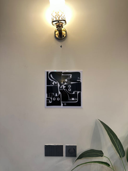 Cat Abstract wall decor