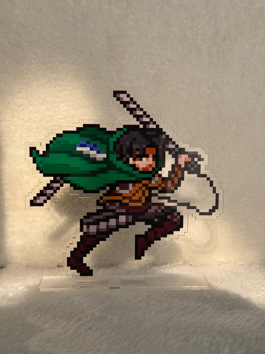Acrylic Levi pixel standee