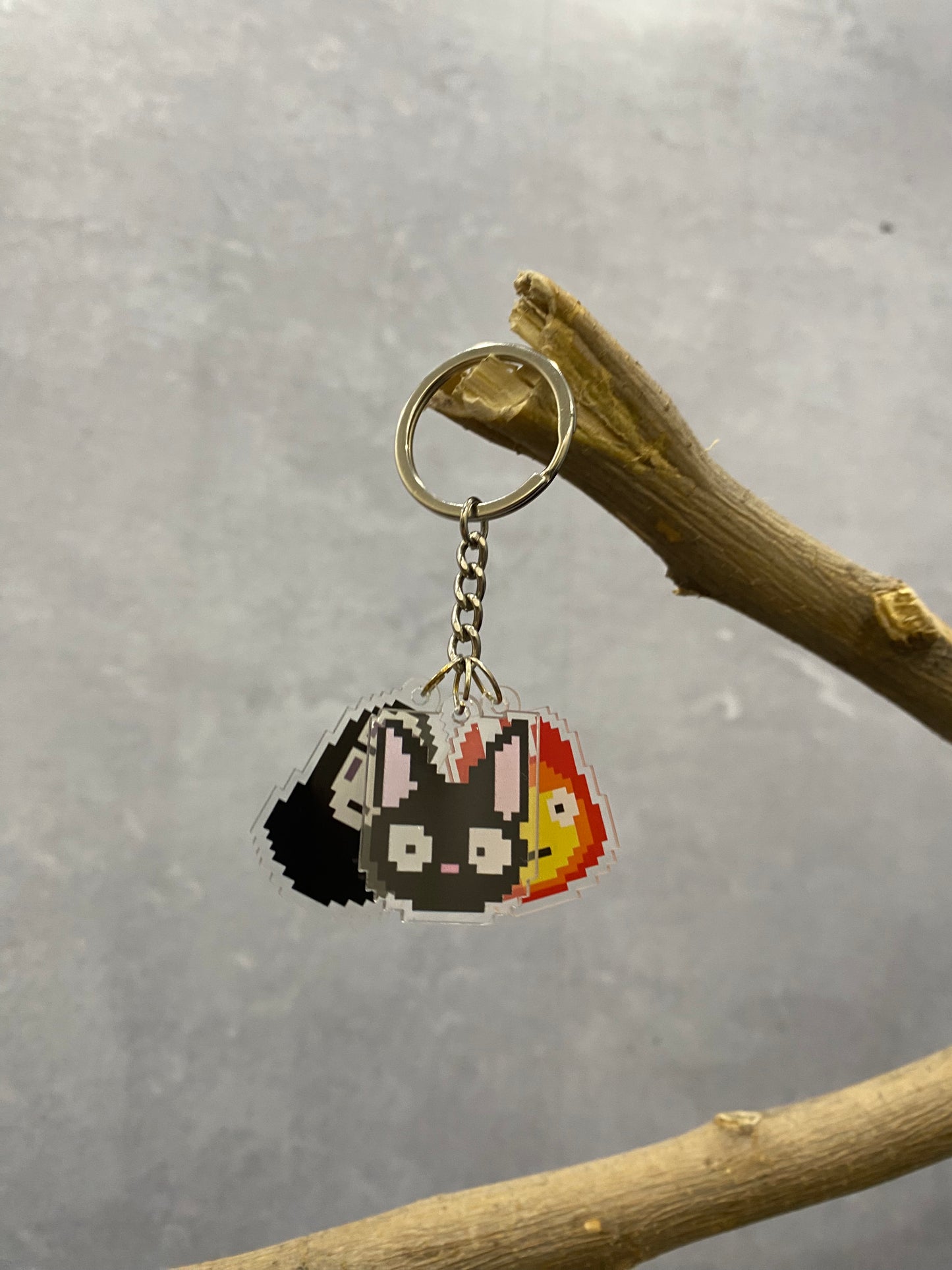 Ghibli studio keychains