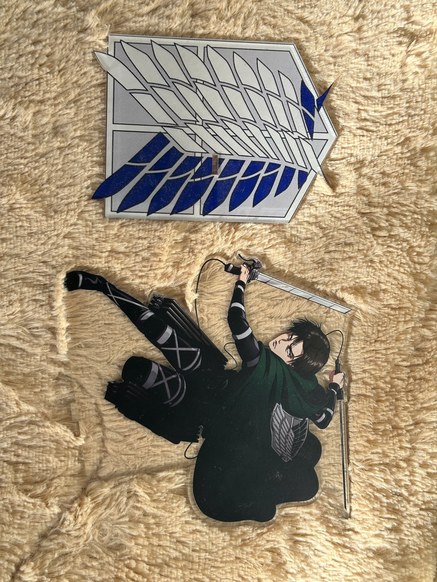 Levi Ackerman acrylic standee