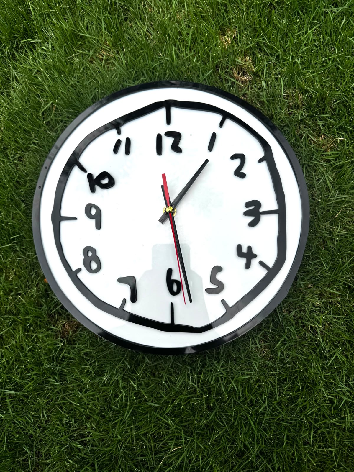Child sketch clock