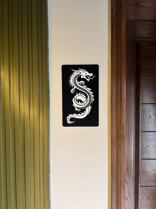 Layered Dragon acrylic wall decor