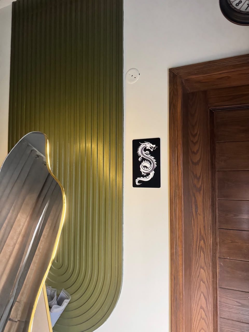 Layered Dragon acrylic wall decor