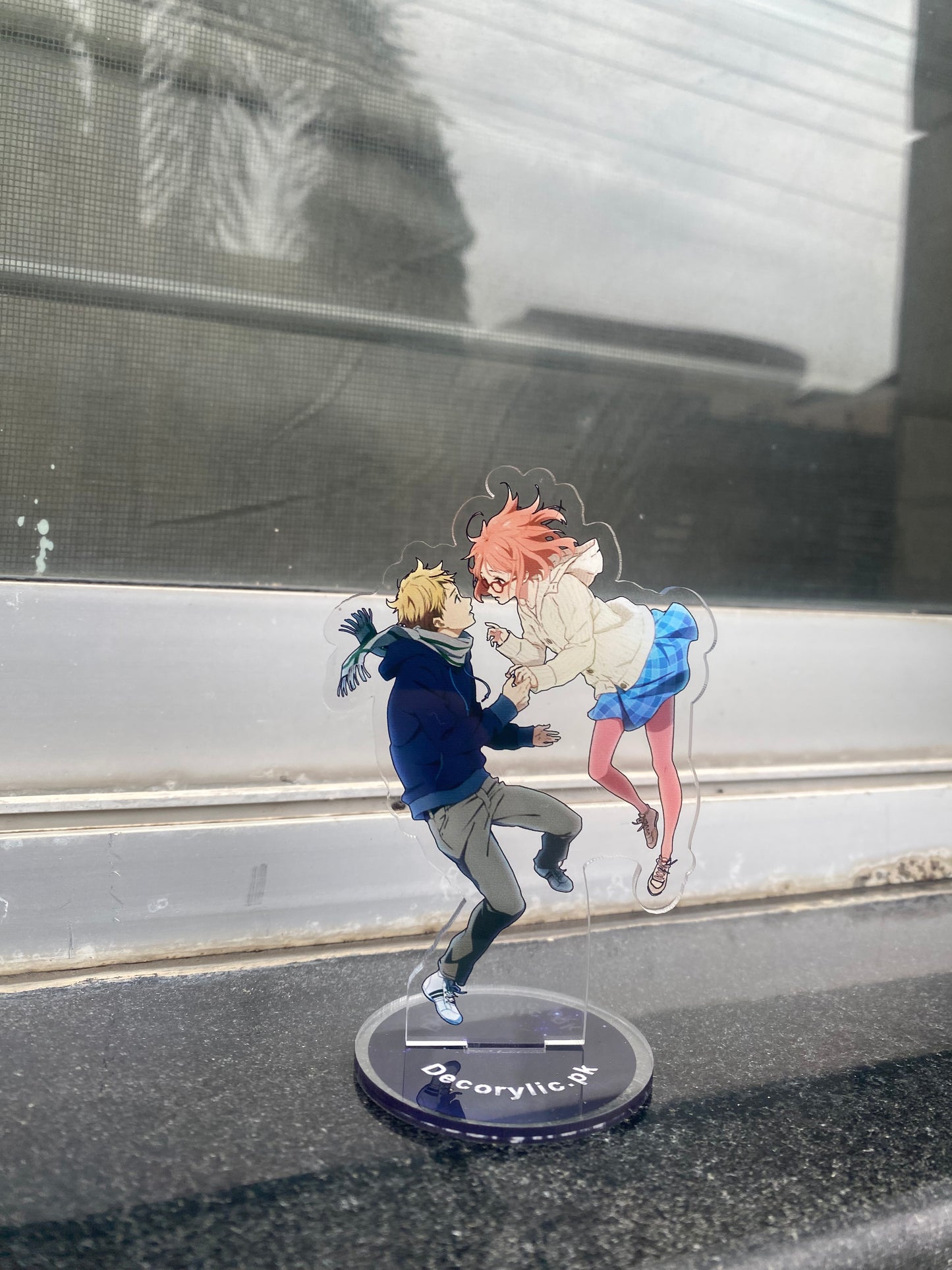Beyond the boundary acrylic standee