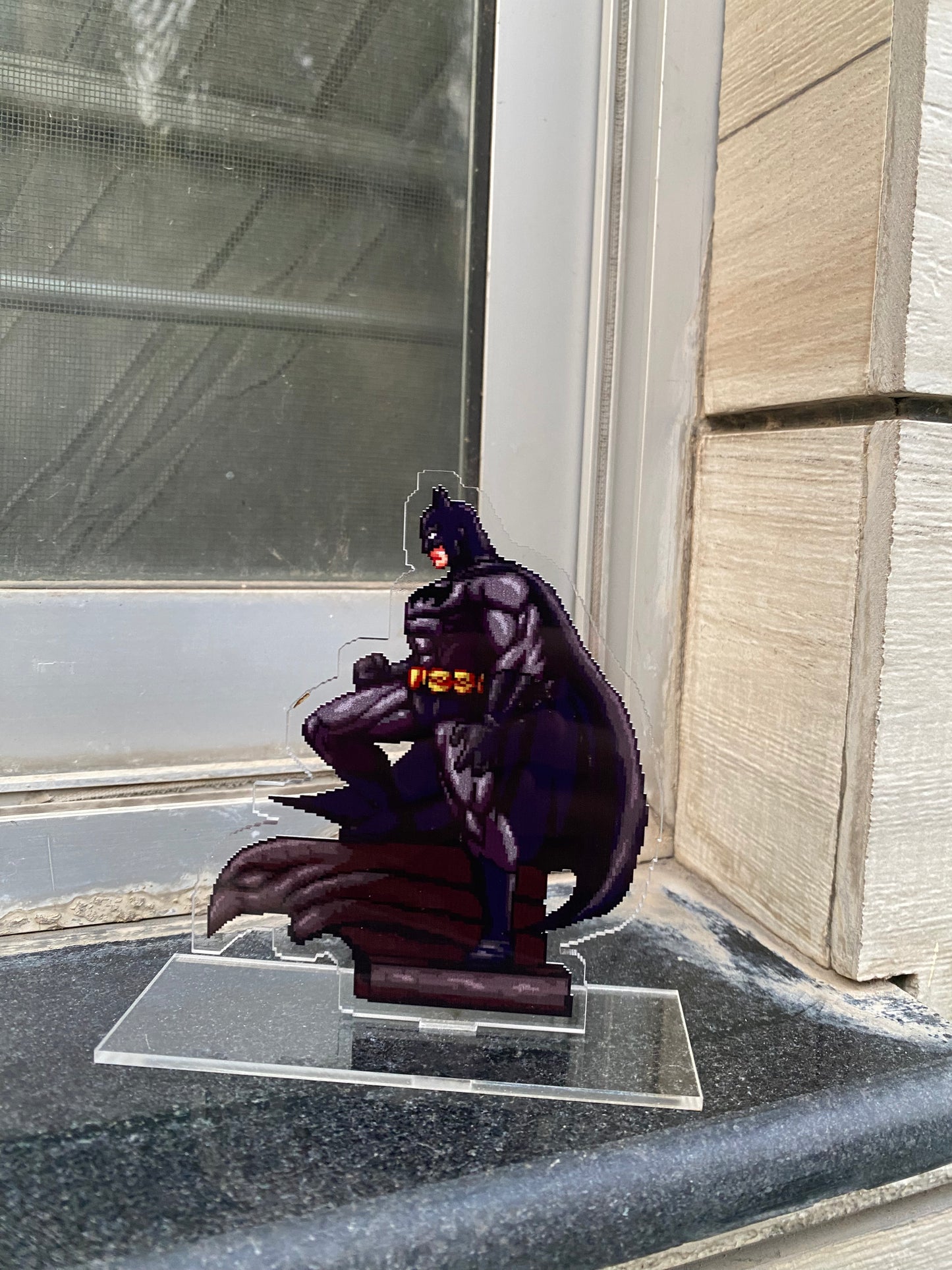 Batman pixel acrylic standee