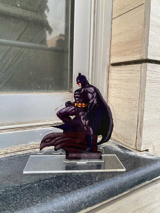 Batman pixel acrylic standee