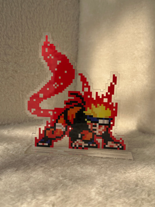 Naruto acrylic pixel standee