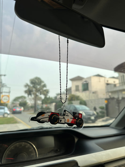 Acrylic F1 car hanging