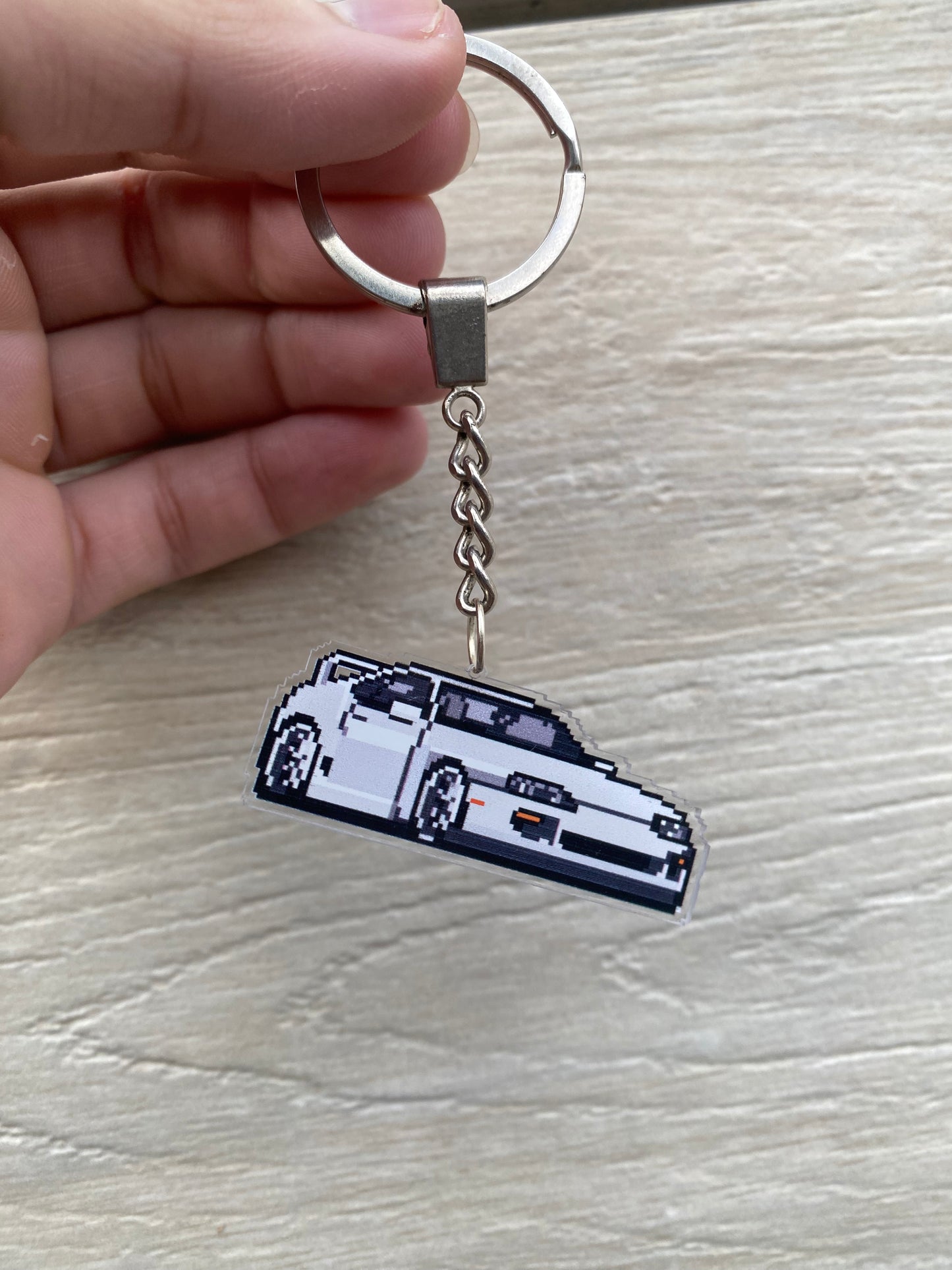 Supra MK4 acrylic pixel keychain